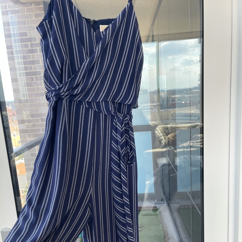 Striped jumpsuit by Michael Kors